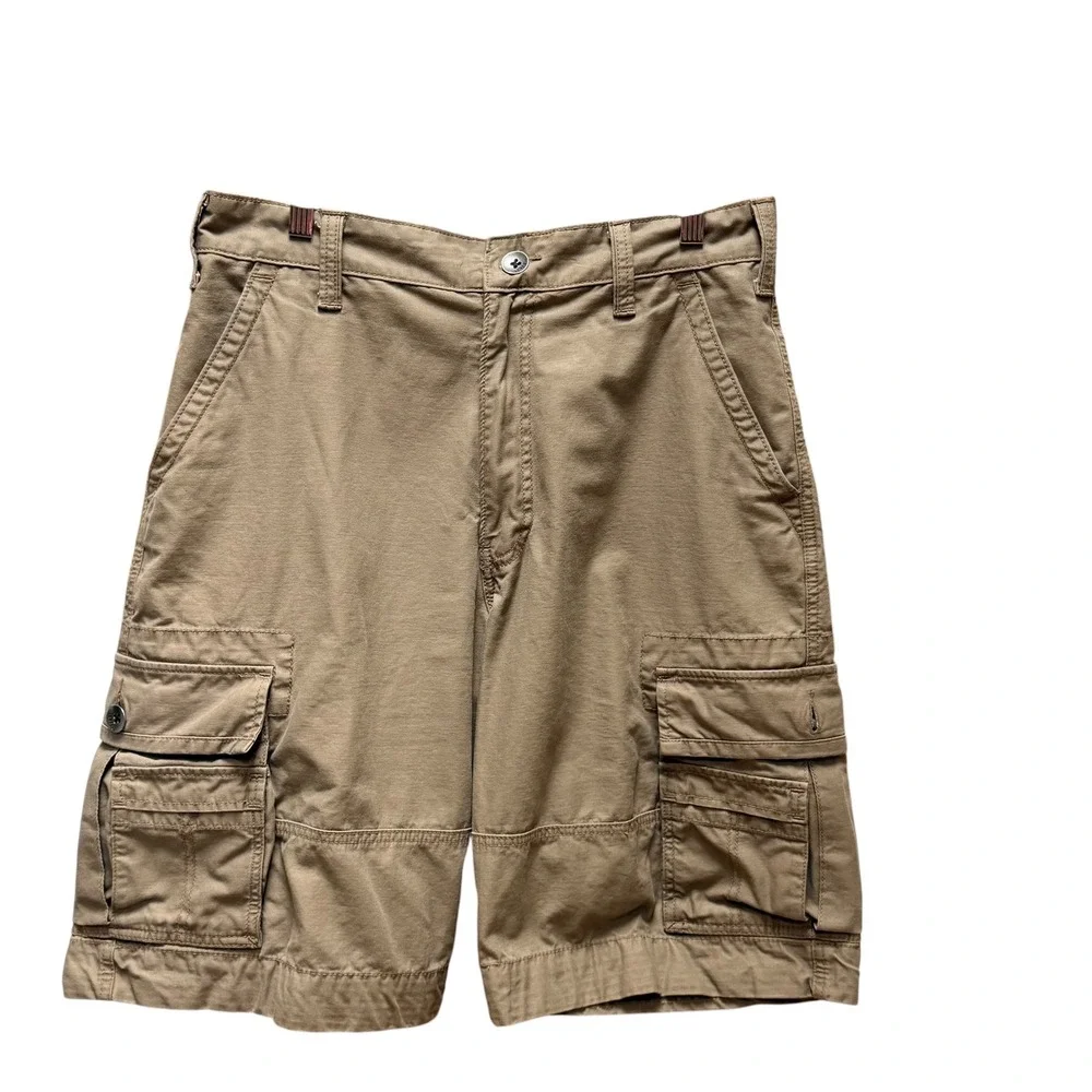Vtg Levi's Cargo Shorts Men W32 Tan Squad Cargo Khaki Cotton Casual Summer Skate